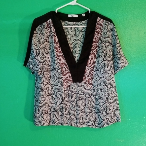 A.L.C. SIlk Blouse - Picture 1 of 7